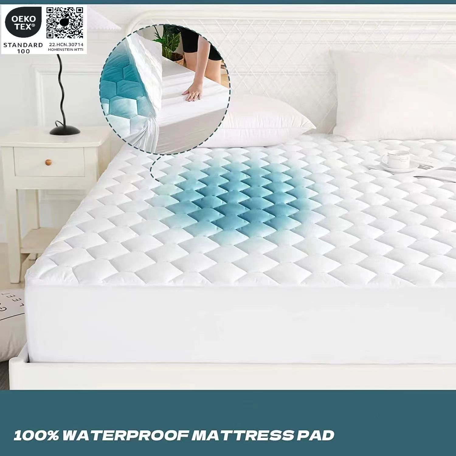 Waterproof Quilted Mattress Protector (WQMP)